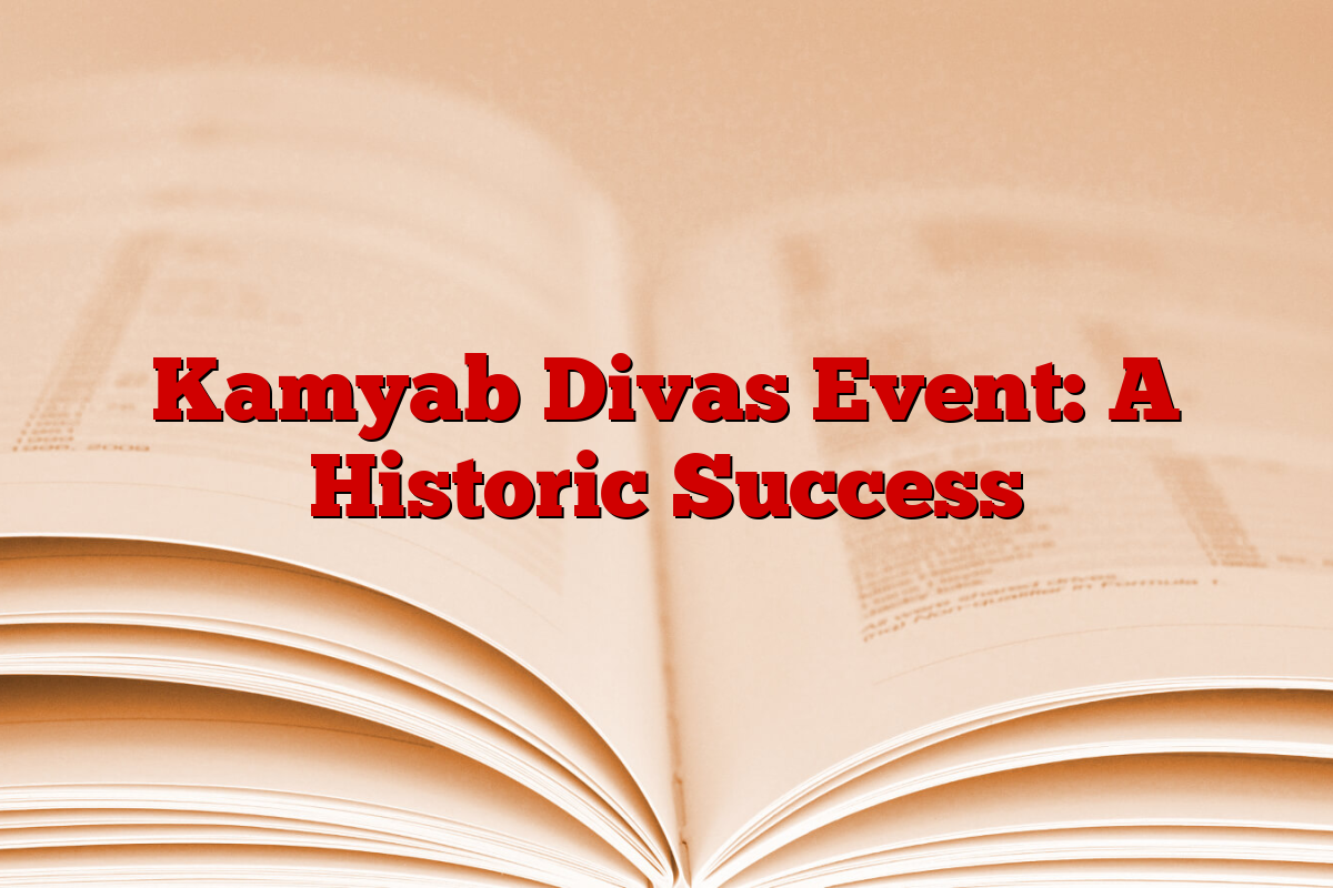 Kamyab Divas Event: A Historic Success
