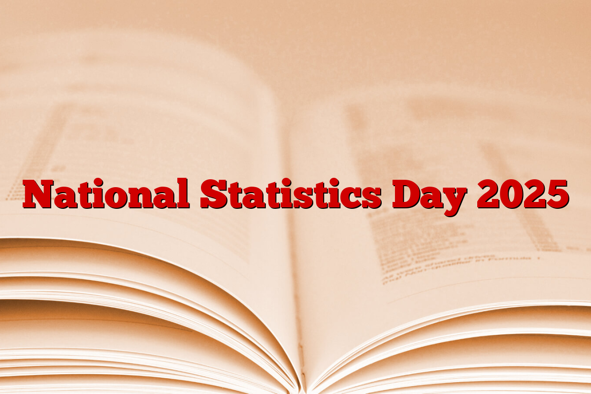 National Statistics Day 2025
